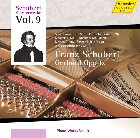 Franz Schubert (1797-1828): Klavierwerke Vol.9, CD