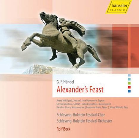 Georg Friedrich Händel (1685-1759): Alexander's Feast, 2 CDs