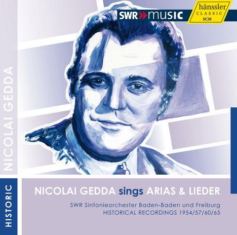 Nicolai Gedda sings Arias &amp; Lieder, CD