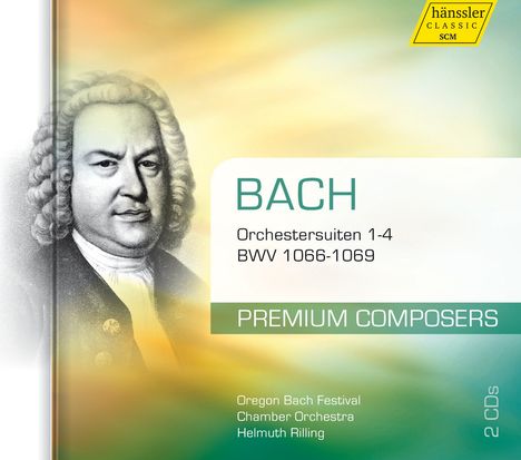 Johann Sebastian Bach (1685-1750): Orchestersuiten Nr.1-4, 2 CDs