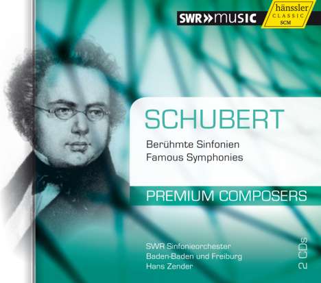 Franz Schubert (1797-1828): Symphonien Nr.4,6,7,8, 2 CDs