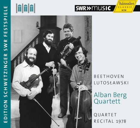 Alban Berg Quartett - Quartet Recital 1978, CD