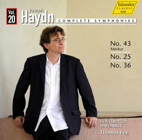 Joseph Haydn (1732-1809): Symphonien Nr.25,36,43, CD