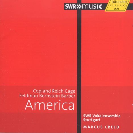 SWR Vokalensemble Stuttgart - America, CD