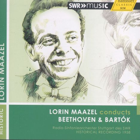 Lorin Maazel conducts Beethoven &amp; Bartok, CD