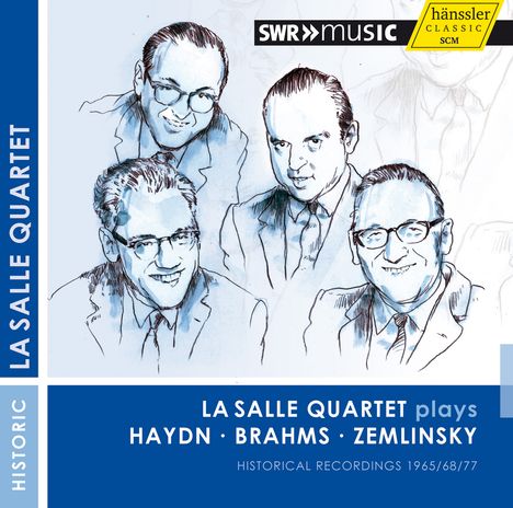 La Salle Quartet plays Haydn, Brahms, Zemlinsky, CD