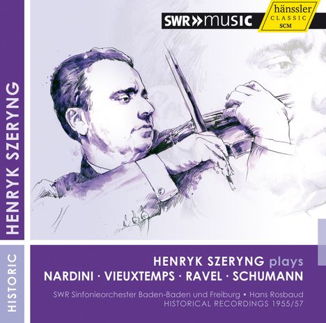 Henryk Szeryng spielt Violinkonzerte, CD
