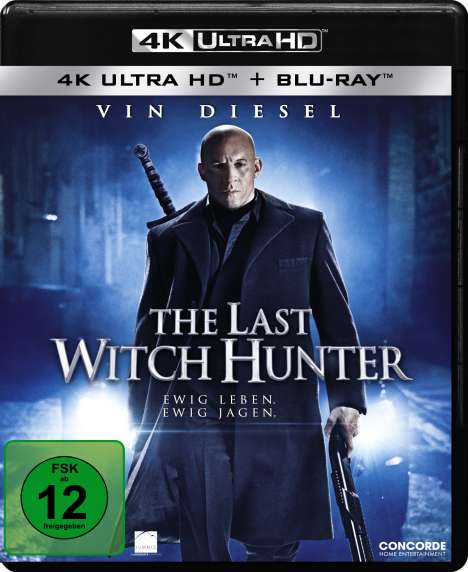 The Last Witch Hunter (Ultra HD Blu-ray &amp; Blu-ray), 1 Ultra HD Blu-ray und 1 Blu-ray Disc