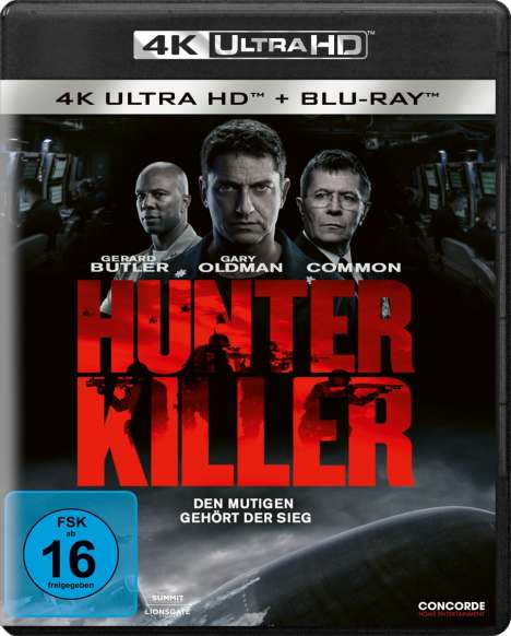 Hunter Killer (Ultra HD Blu-ray &amp; Blu-ray), 1 Ultra HD Blu-ray und 1 Blu-ray Disc