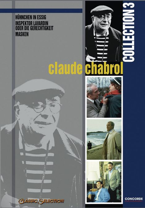 Claude Chabrol Collection III, 3 DVDs