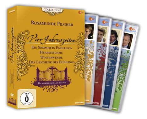Rosamunde Pilcher: Vier Jahreszeiten, 4 DVDs