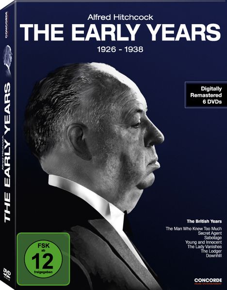 Alfred Hitchcock - The Early Years (OmU), 6 DVDs