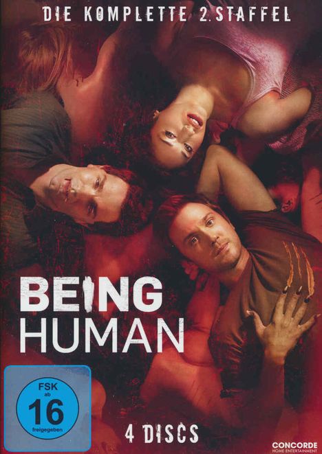 Being Human Season 2, 4 DVDs