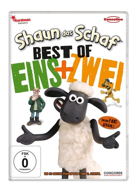 Shaun das Schaf - Best Of Eins und Zwei, 2 DVDs
