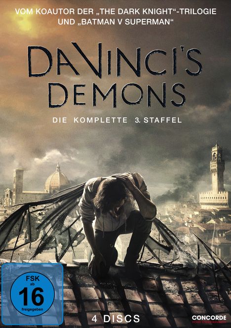 Da Vinci's Demons Season 3 (finale Staffel), 4 DVDs