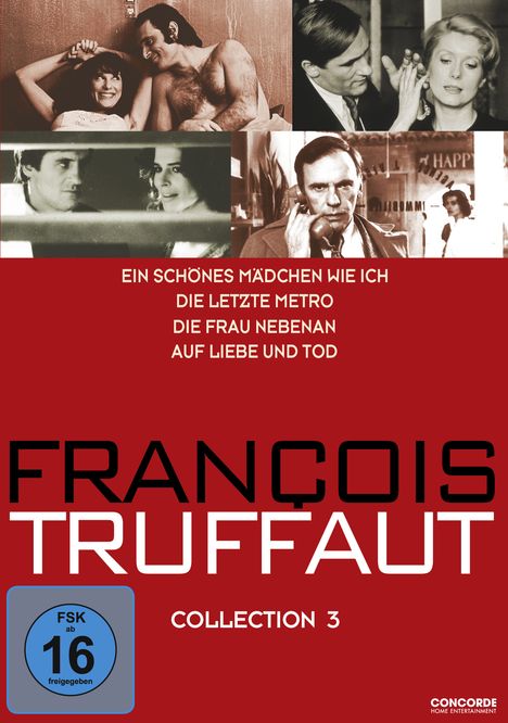 Francois Truffaut Collection 3, 4 DVDs