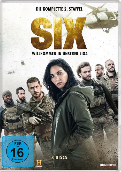 Six Staffel 2, 3 DVDs