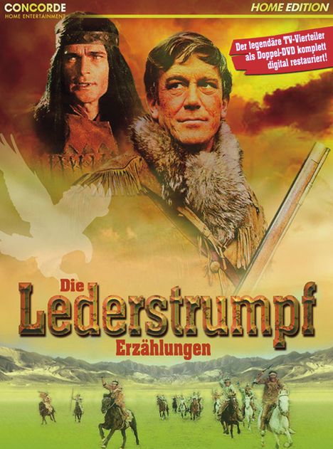 Die Lederstrumpf-Erzählungen, 2 DVDs