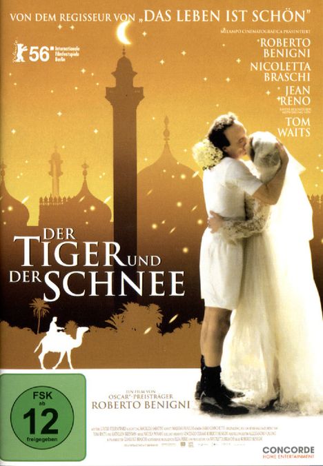 Der Tiger und der Schnee, DVD
