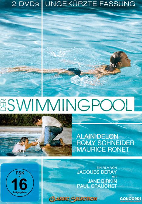 Der Swimmingpool (1969), 2 DVDs