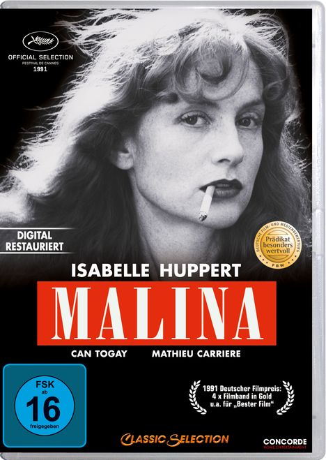 Malina, DVD