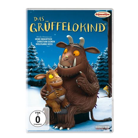 Das Grüffelokind, DVD