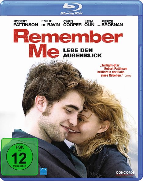 Remember Me (Blu-ray), Blu-ray Disc
