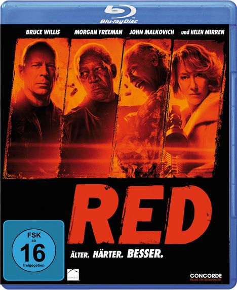 R.E.D. (Blu-ray), Blu-ray Disc