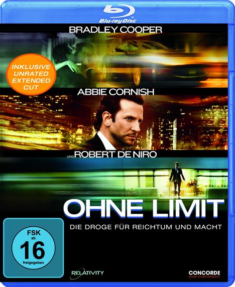 Ohne Limit (Blu-ray), Blu-ray Disc