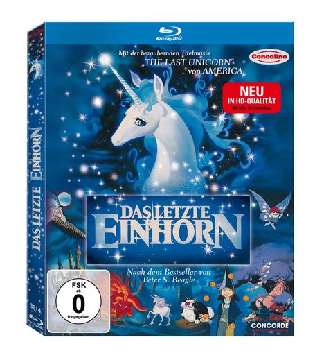 Das letzte Einhorn (Blu-ray), Blu-ray Disc