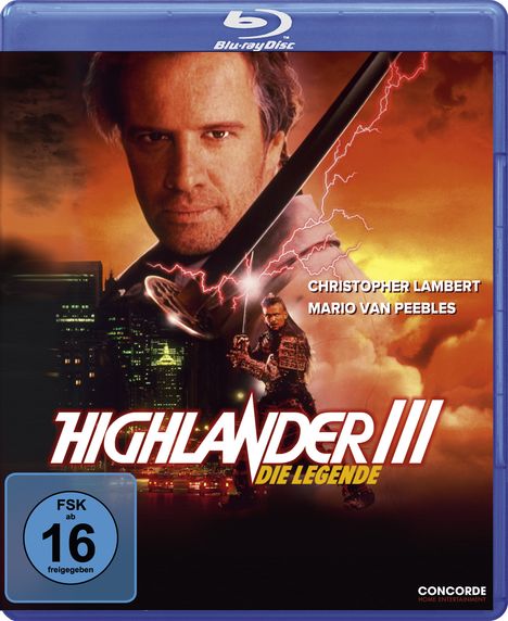 Highlander III - Die Legende (Blu-ray), Blu-ray Disc