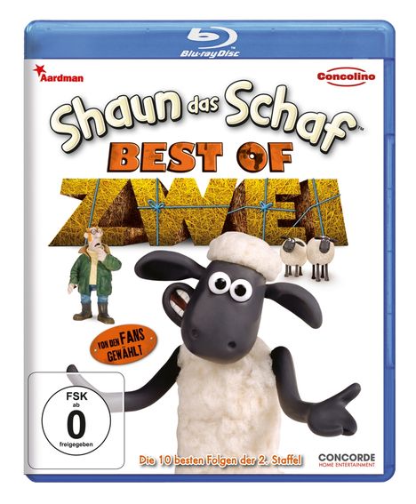 Shaun das Schaf - Best of Staffel 2 (Blu-ray), Blu-ray Disc
