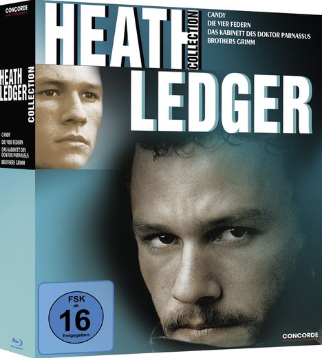 Heath Ledger Collection (Blu-ray), 4 Blu-ray Discs