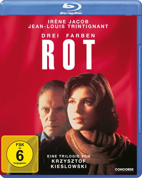 Drei Farben: Rot (Blu-ray), Blu-ray Disc