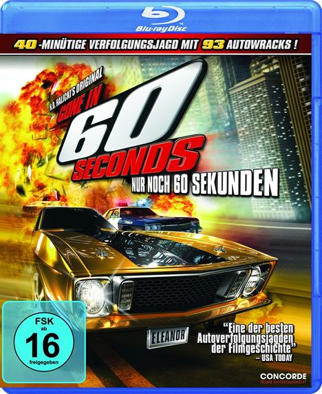 Gone in 60 Seconds (Blu-ray), Blu-ray Disc