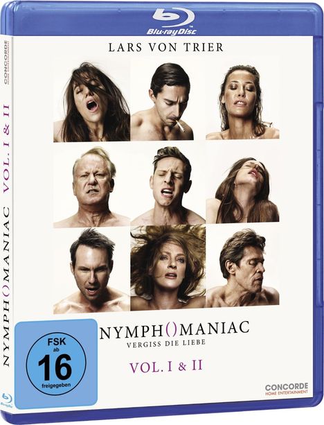 Nymphomaniac Vol. 1 &amp; 2 (Blu-ray), Blu-ray Disc