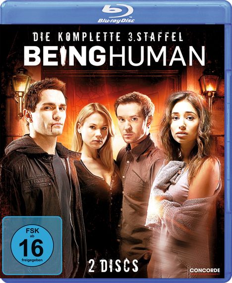 Being Human Season 3 (Blu-ray), 2 Blu-ray Discs