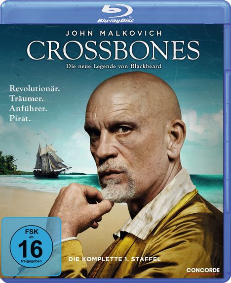 Crossbones Season 1 (Blu-ray), 2 Blu-ray Discs