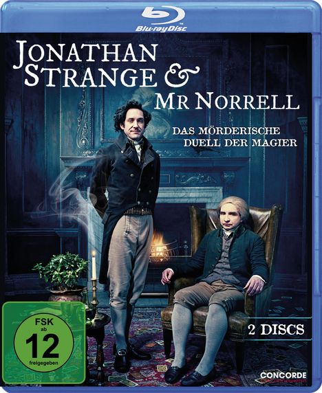 Jonathan Strange &amp; Mr. Norrell (Blu-ray), 2 Blu-ray Discs