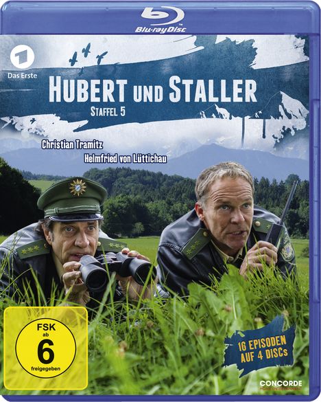 Hubert und Staller Staffel 5 (Blu-ray), 4 Blu-ray Discs