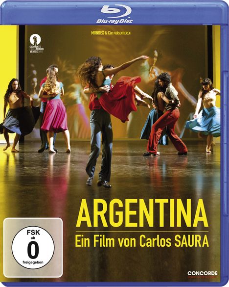 Argentina (OmU) (Blu-ray), Blu-ray Disc