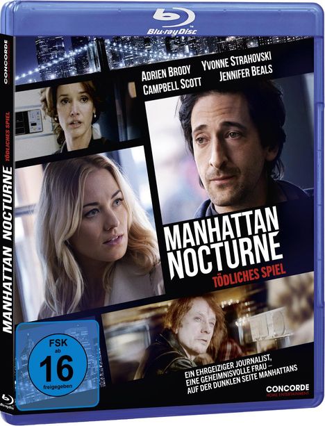 Manhattan Nocturne (Blu-ray), Blu-ray Disc