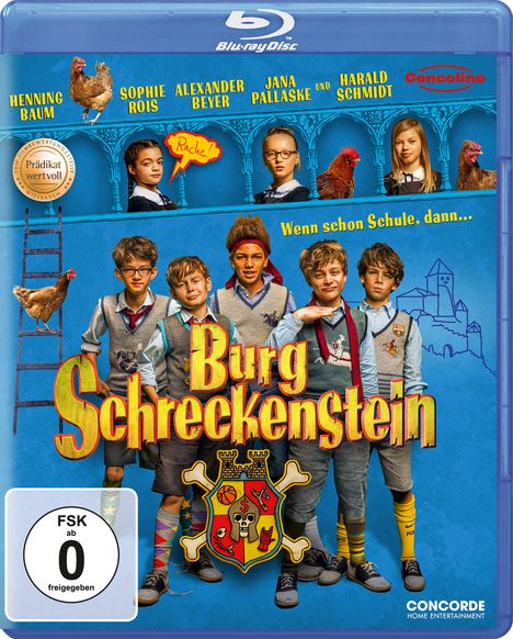 Burg Schreckenstein (Blu-ray), Blu-ray Disc