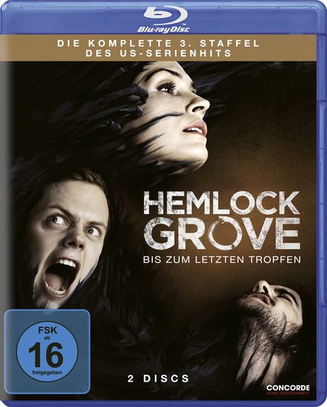 Hemlock Grove Season 3 (finale Staffel) (Blu-ray), 2 Blu-ray Discs