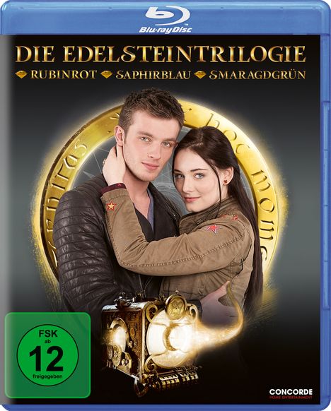 Die Edelsteintrilogie: Rubinrot / Saphirblau / Smaragdgrün (Blu-ray), 4 Blu-ray Discs