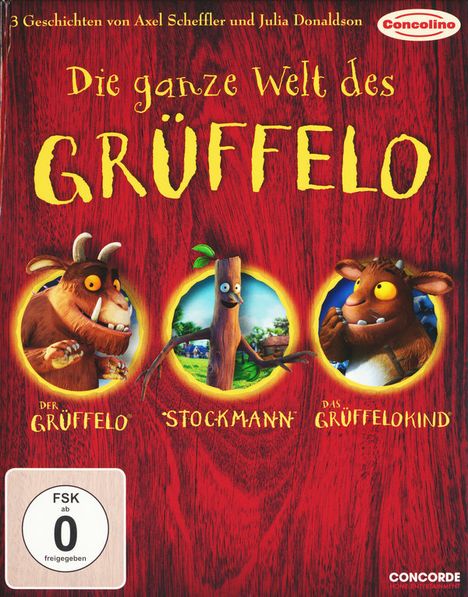 Die ganze Welt des Grüffelo (Blu-ray), Blu-ray Disc