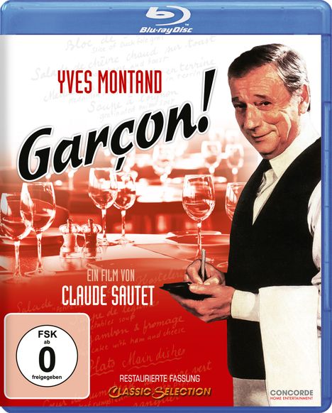 Garcon! (Blu-ray), Blu-ray Disc