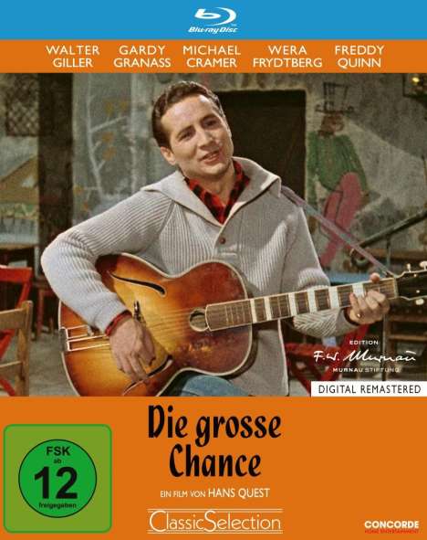 Die grosse Chance (Blu-ray), Blu-ray Disc