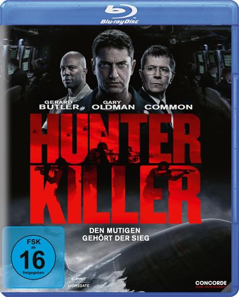 Hunter Killer (Blu-ray), Blu-ray Disc