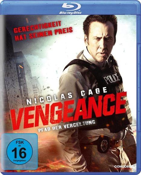 Vengeance (2017) (Blu-ray), Blu-ray Disc